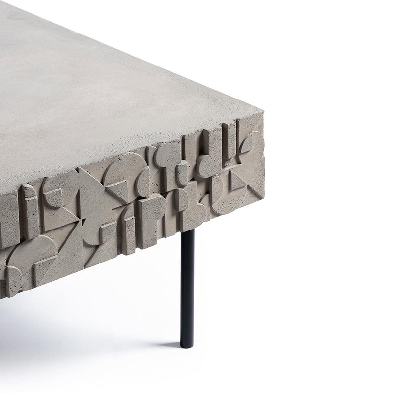 Lyon Beton Concrete Curb Coffee Table