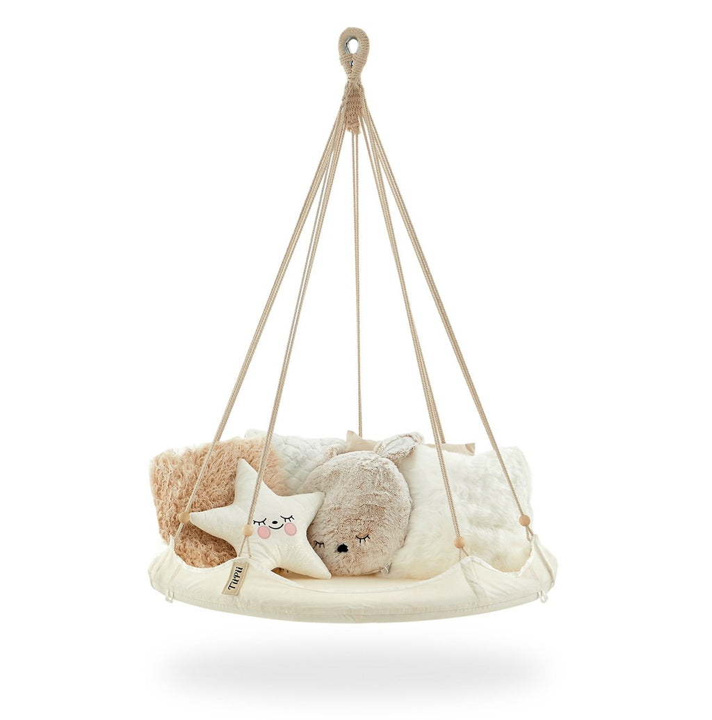 Kids 'Bambino' TiiPii Bed (Small) with cushion and blankets