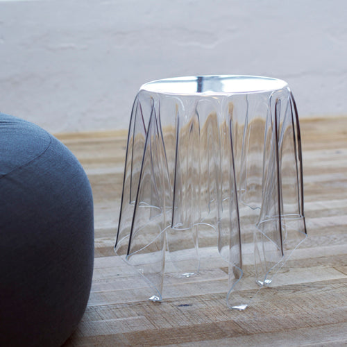 Essey Illusion Table Clear And Ice
