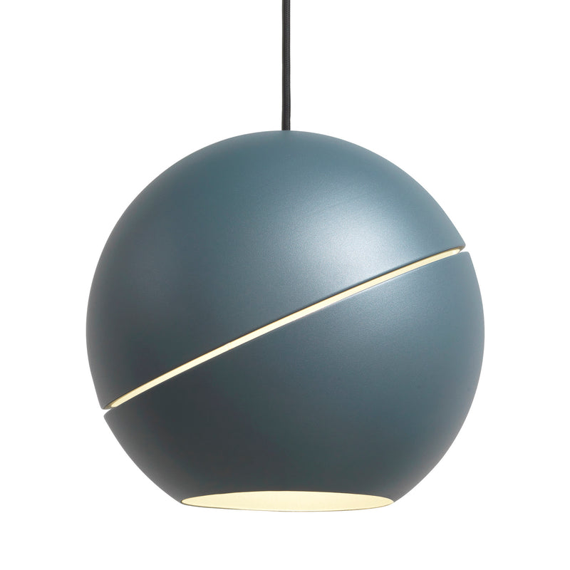Frederik Roije Sliced Sphere Pendant Light Blue