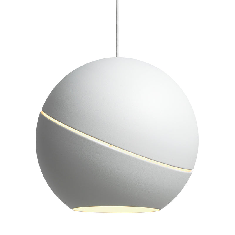 Frederik Roije Sliced Sphere Pendant Light White