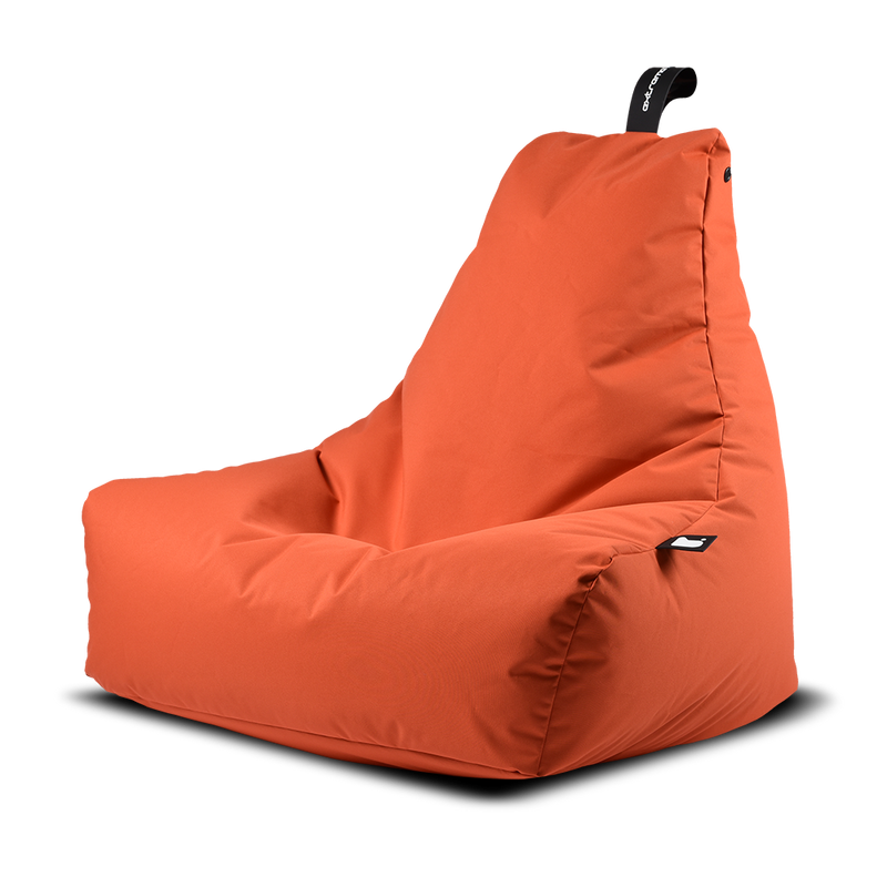 mini b orange bean bag chair