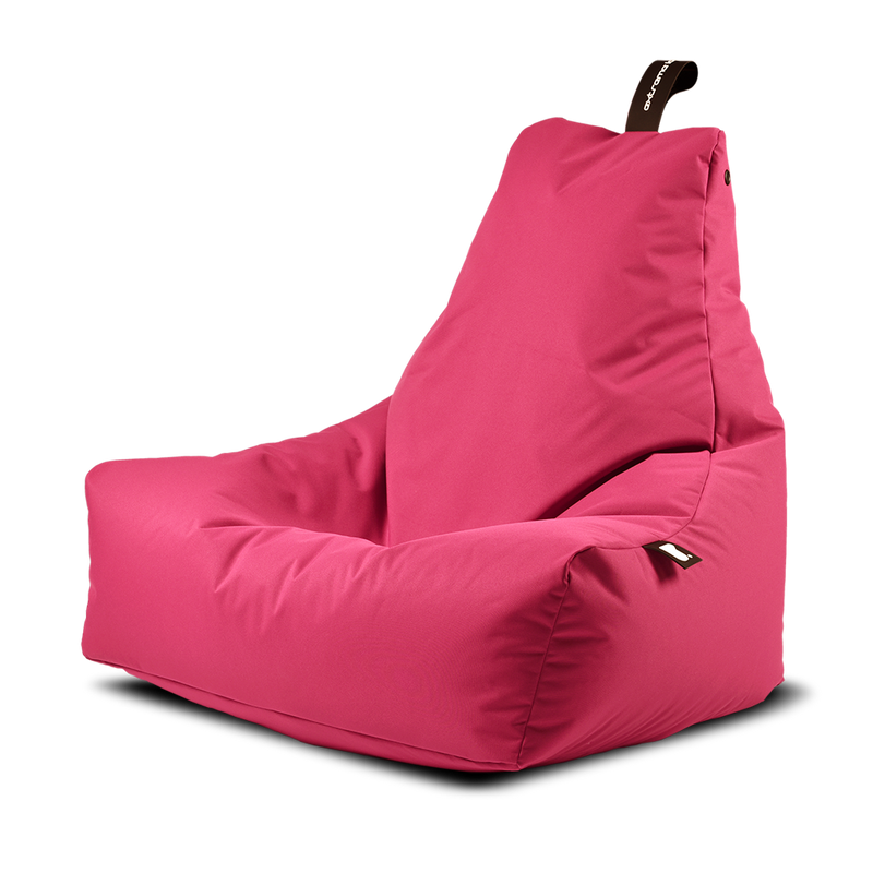 mini b pink bean bag chair