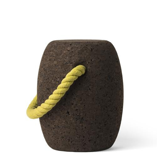 Pipo Cork Stool by Dam Big - Coloured Handles Green