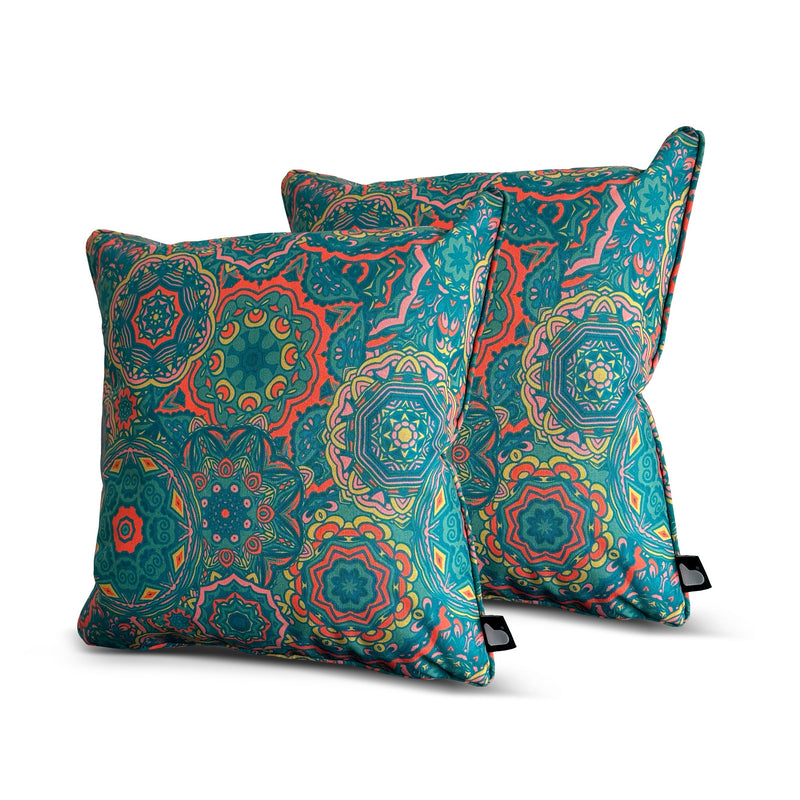 Extreme lounging weather proof cushions outdoor and indoor MANDALA MINT