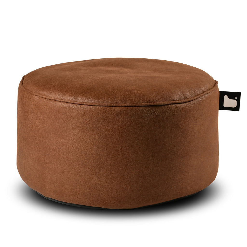 bpoufe leather look indoor Chestnut