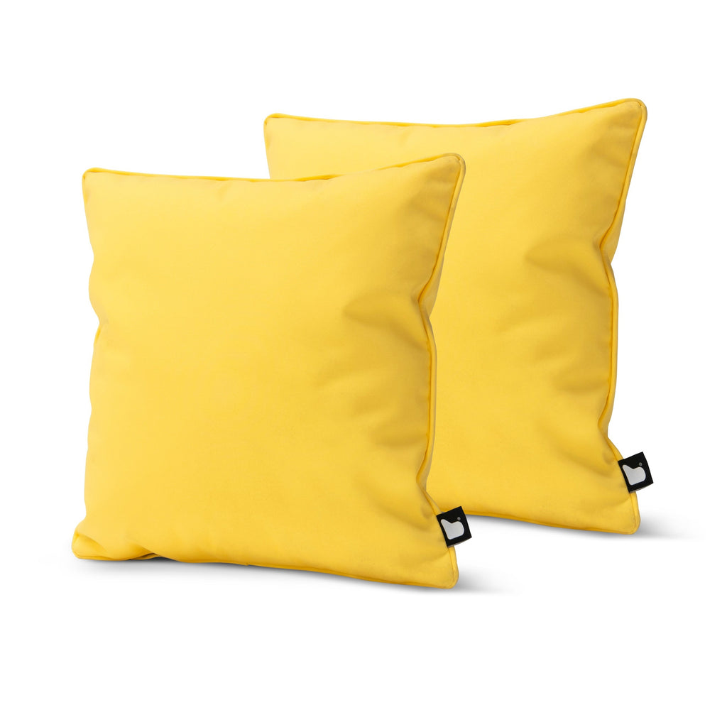 extreme lounging bright range of outdoor cushions yellow