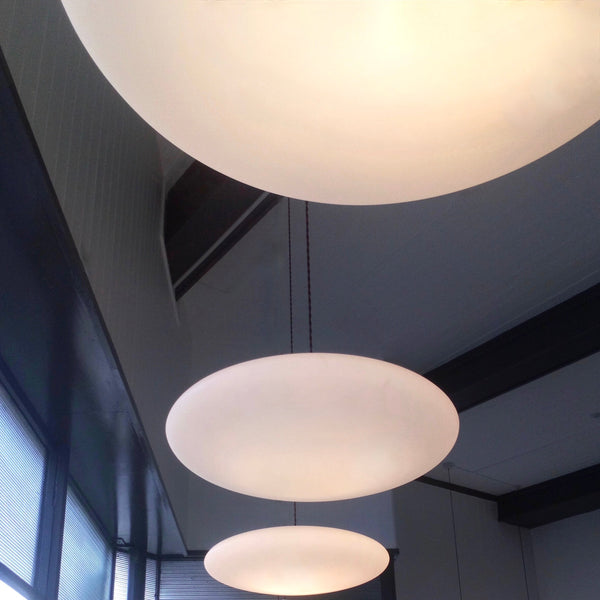 Ethel 3 in a Line Suspension Light by One Foot Taller — lifestyle view