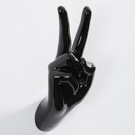 Peace - Hand Wall Hook by Thelermont Humpton