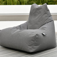 Mighty B PASTEL  outdoor Bean Bag Chair  Dark Grey