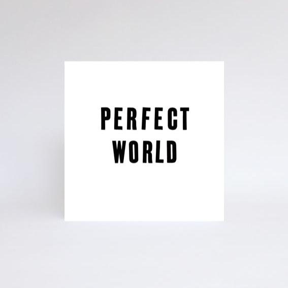 Perfect World Greeting Card Thelermont