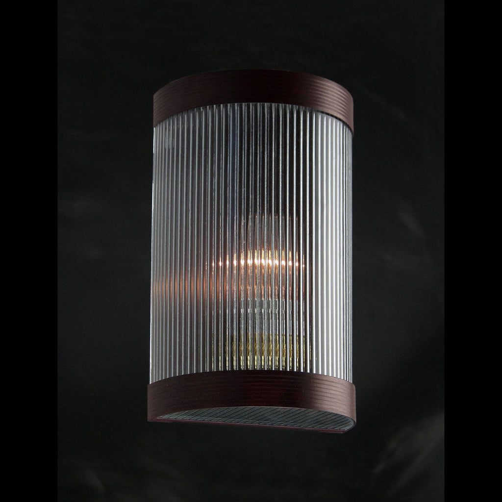 Reeded Wall Light - Antique Bronze – Design My World