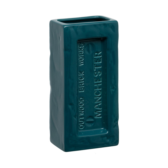 StolenForm Manchester Brick Vase  teal