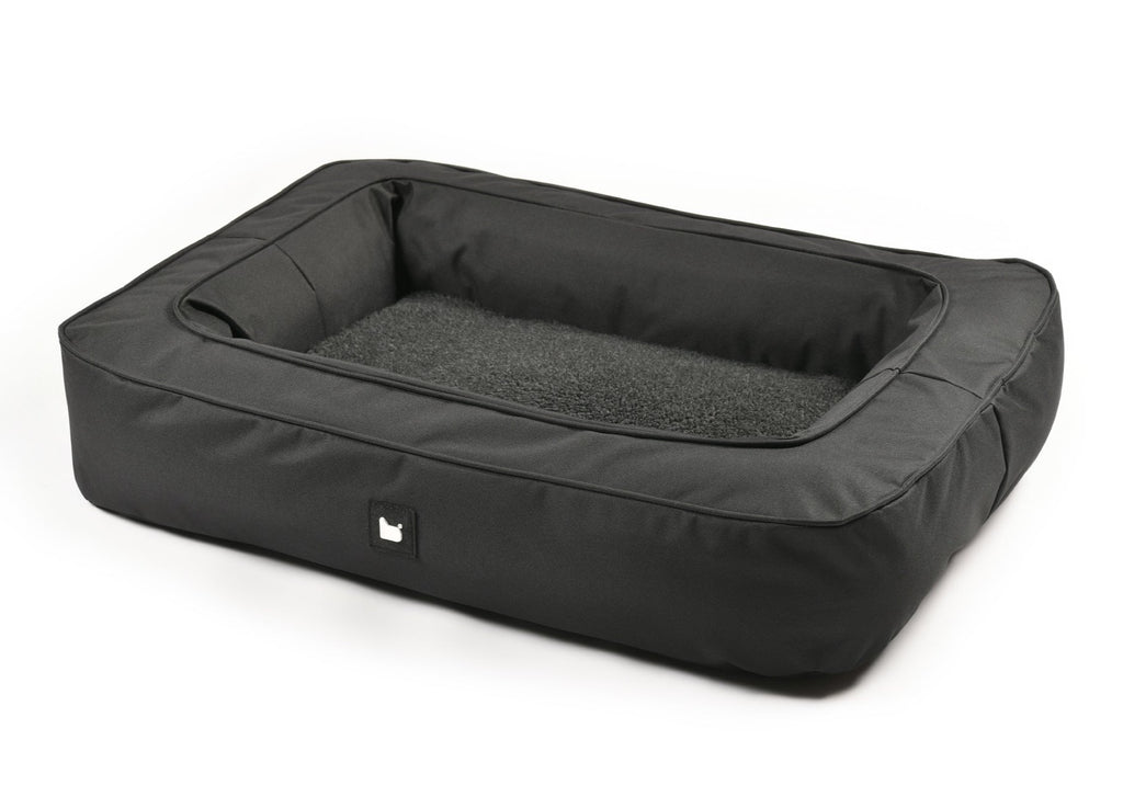 b-dog bed mighty extreme lounging black