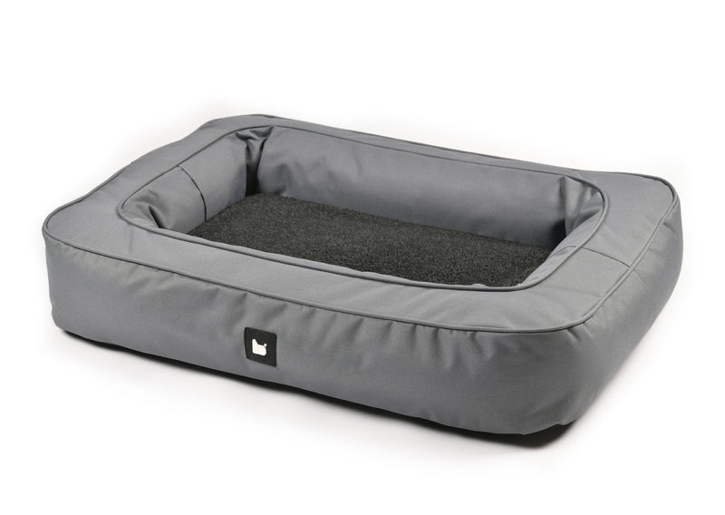 b-dog bed mighty extreme lounging grey 