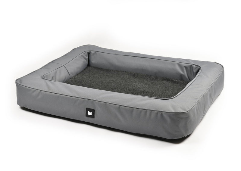 monster b dog bed extreme lounging grey