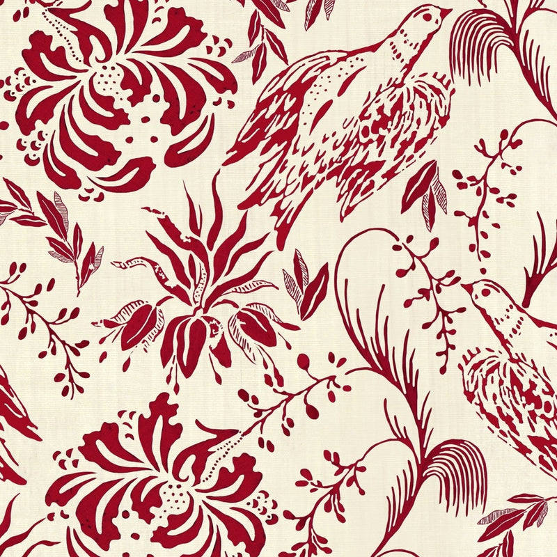 Mind The Gap Folk Embroidery Wallpaper
