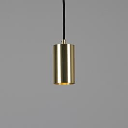 Evanston Brass Pendant Spotlight 7.25" IP20 by Mullan Lighting in Polished Brass