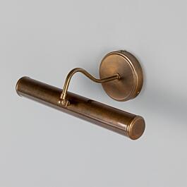 Elle Solid Brass Picture Light 14" IP20 by Mullan Lighting in Antique Brass