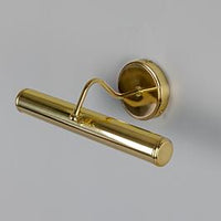 Elle Solid Brass Picture Light 14 inch by Mullan Lighting in Polished Brass