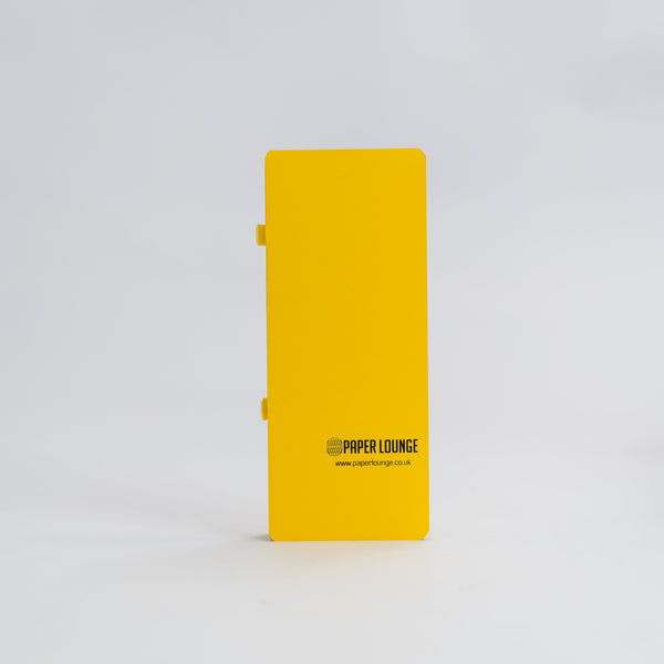Concertina Paper Stool - Yellow