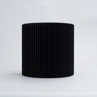 Foldable Circular Paper Table - Black