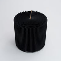 Foldable Circular Paper Table - Black