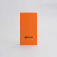 Foldable Circular Paper Table - Orange