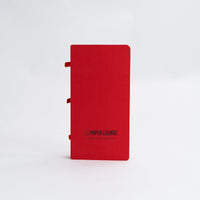 Foldable Circular Paper Table - Red