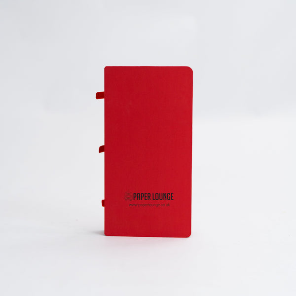 Foldable Circular Paper Table - Red