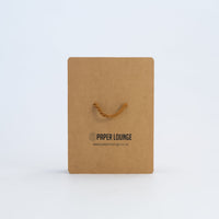 Foldable Paper Bench - Brown