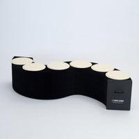 Foldable Paper Bench - Black
