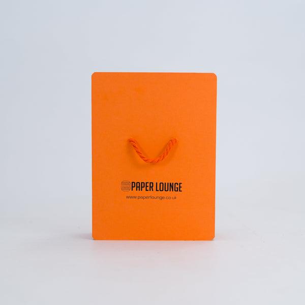 Foldable Paper Bench - Orange