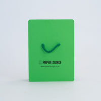 Foldable Paper Bench - Green
