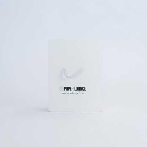 Foldable Paper Bench - White