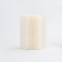Concertina Paper Stool - White