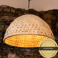Betty Abaca Rattan Pendants - 58cm & 67cm Diam by Mullan Lighting