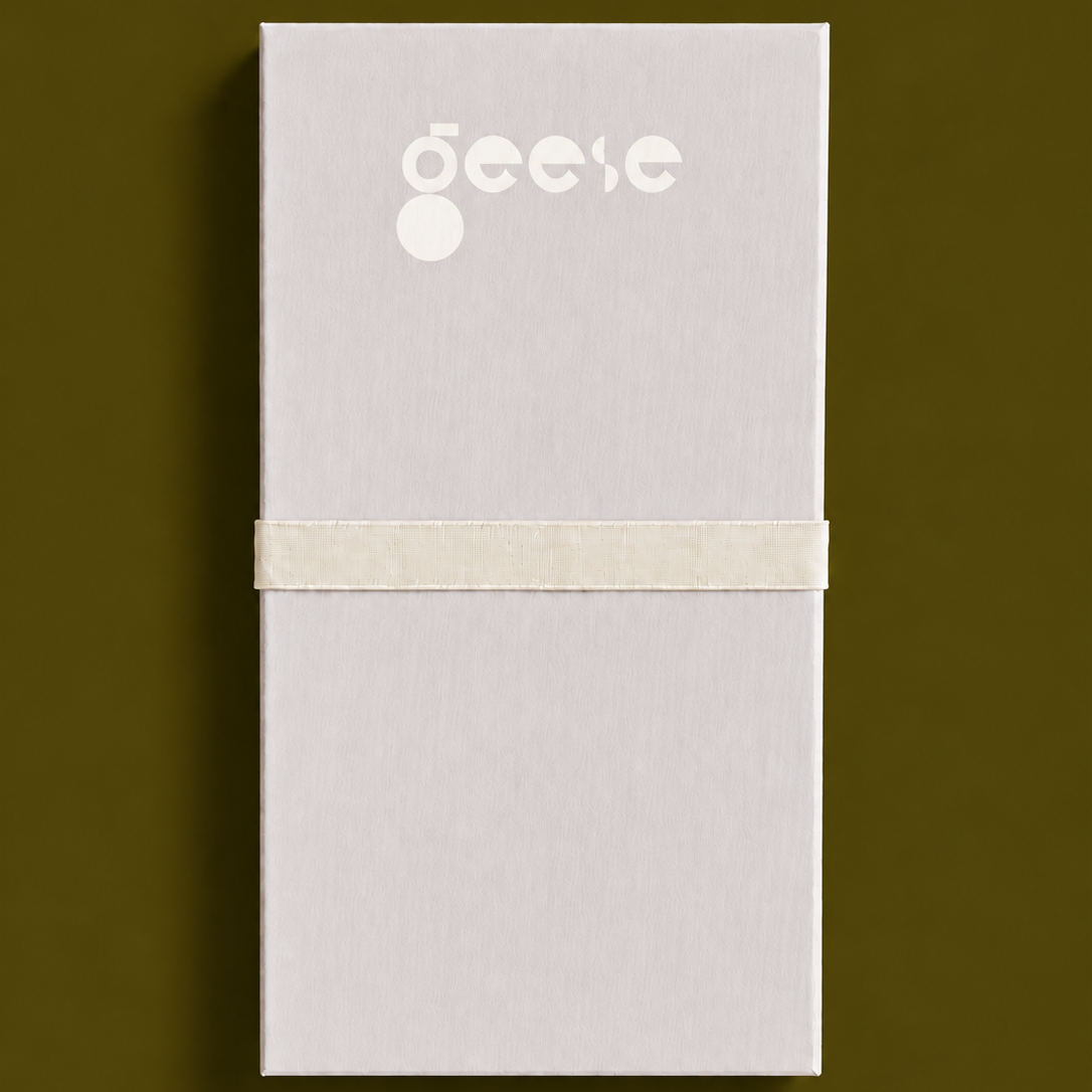 Zen capsule enamel tray in cream with a bold olive circle design by Geese