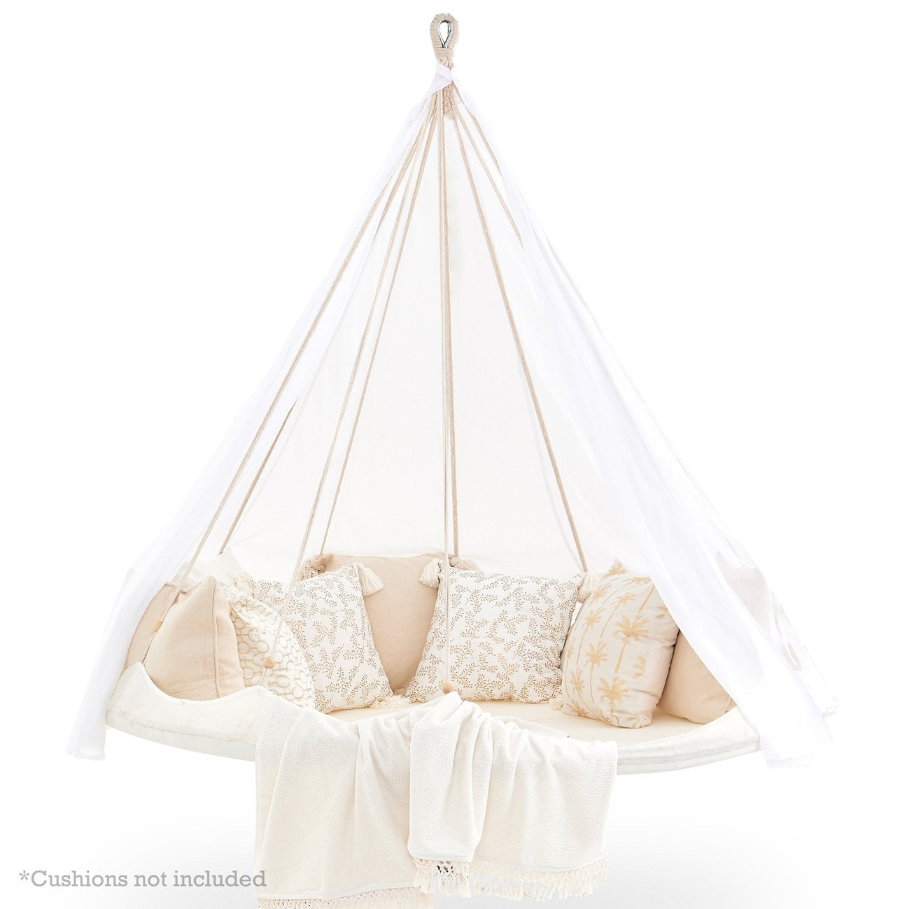 Deluxe Sunbrella® Hanging Daybed Large