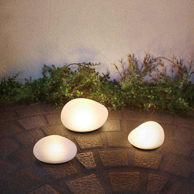 Di Classe Solar Stone Small Led Garden Lamp