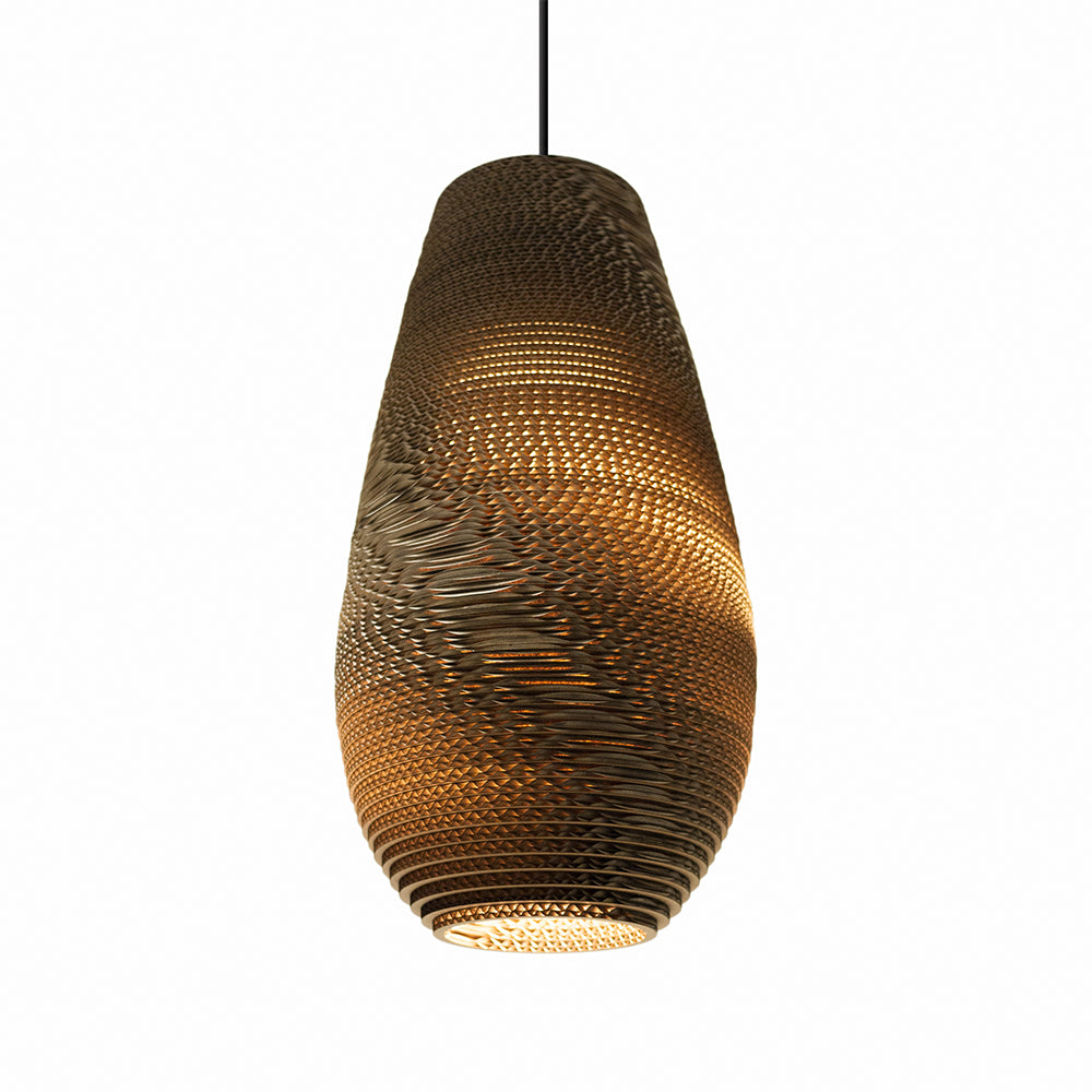 Drop Pendant light 18inch Natural