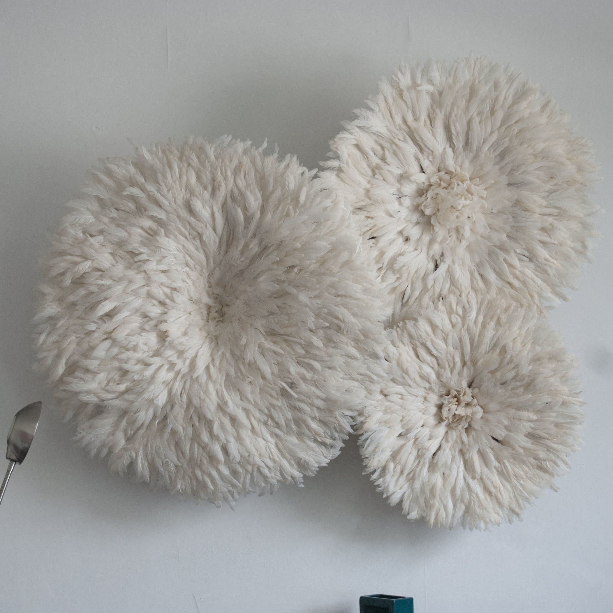 Juju Hat Set Three Whites ivory
