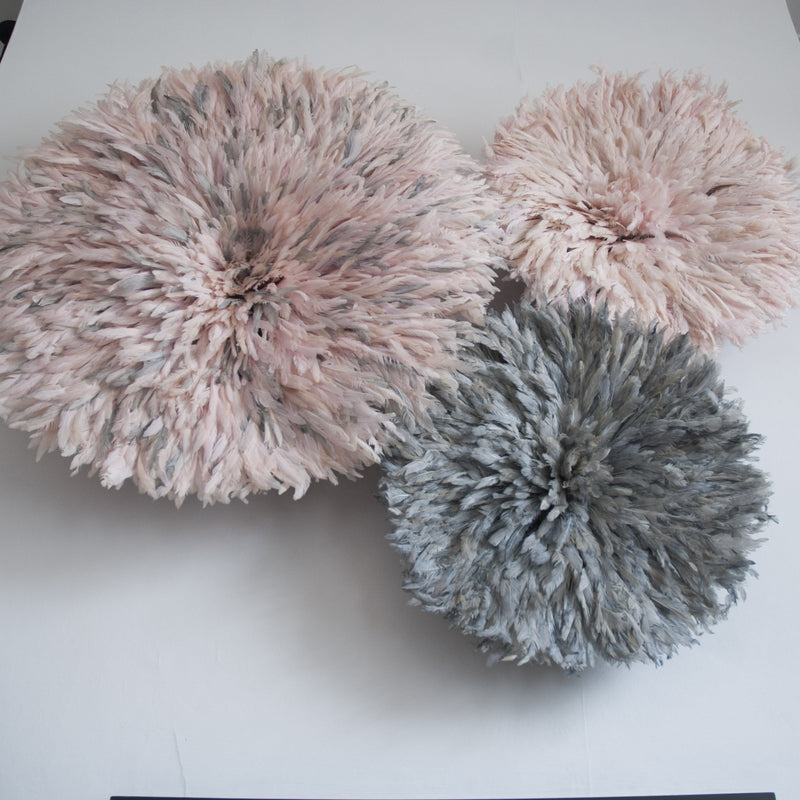 Juju Hat Set Of Three Pinks and Greys