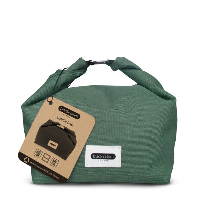 lunch bag olive packaging black blum