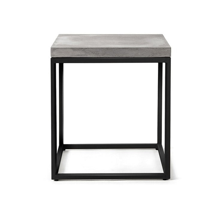 lyon beton perspective side table black 