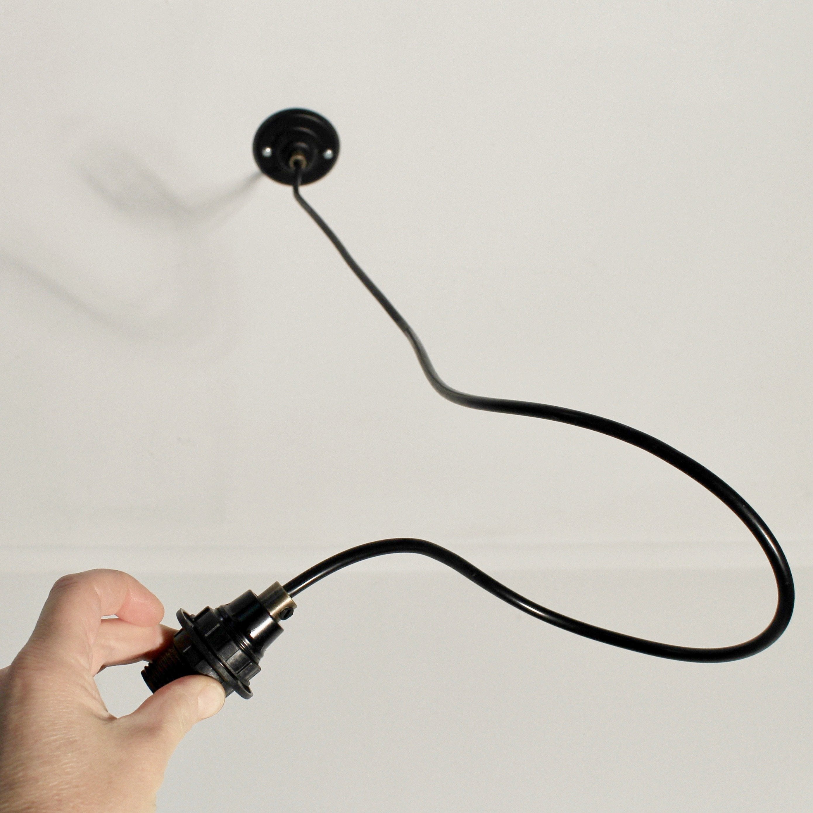 Smooth Plastic Pendant Drop