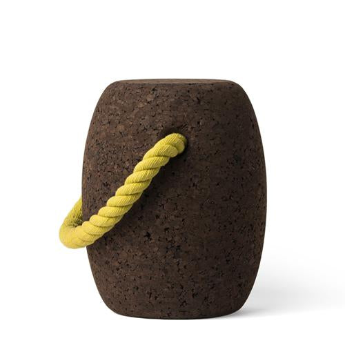 Pipo Cork Stool by Dam Big - Coloured Handles Yellow