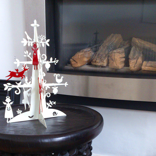 Africa Christmas Tree white