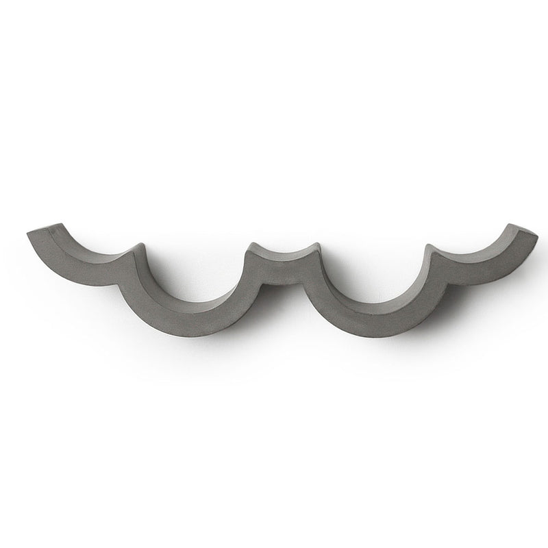 Cloud Concrete Toilet Paper Shelf Small