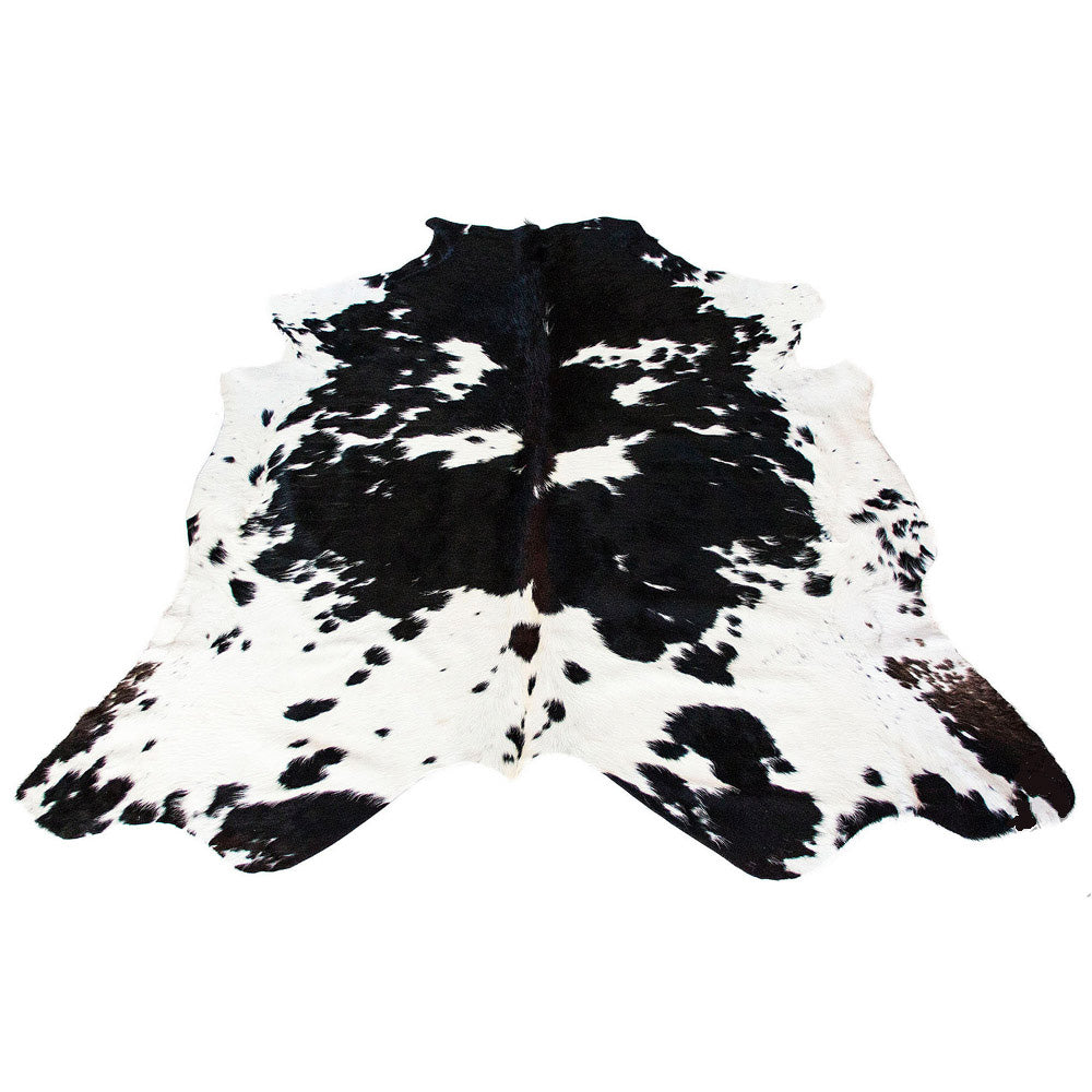 Cowhide Rug White Flecked
